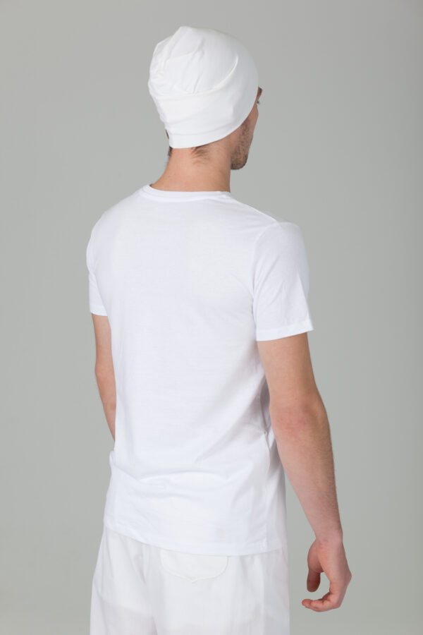 Männer Sat Nam T shirt Blau Rundhals – Bild 6